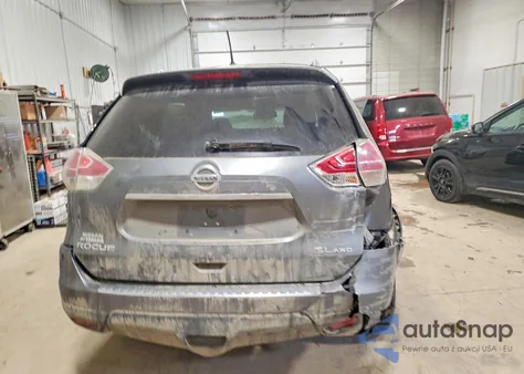 2016 Nissan Rogue S z USA, uszkodzony, nr VIN 5N1AT2MV4GC762328